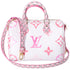 Louis Vuitton By the Pool Speedy 25 Bandouliere Handbag M23073 Rose Monogram